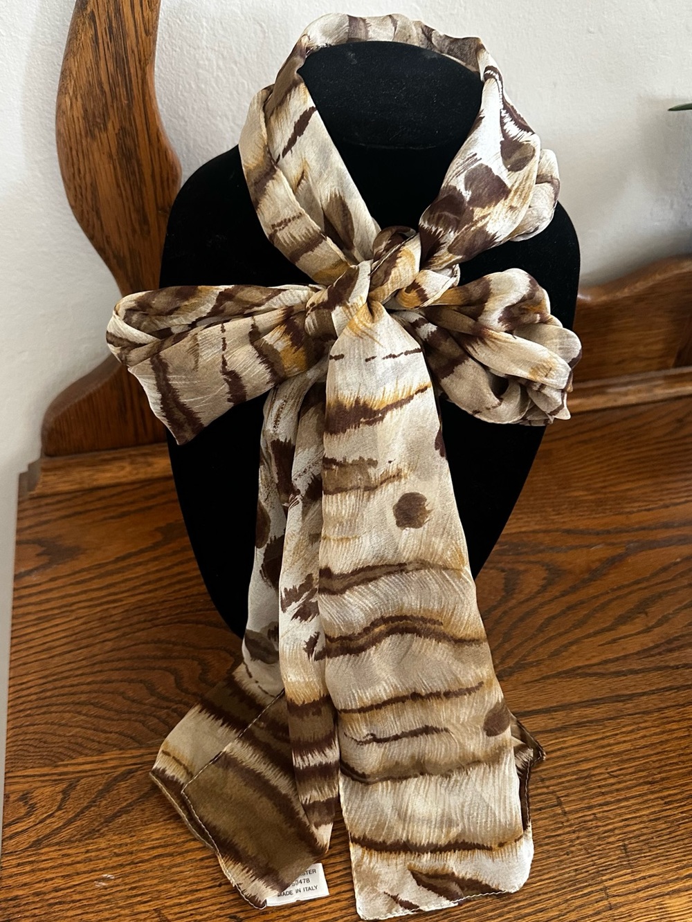 Marshall’s Animal Print Rectangular Scarf